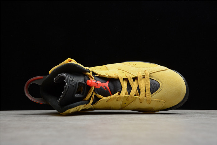 air jordan 6 yellow x travis scott cn1084-300