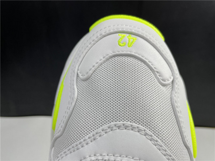 blcg sneaker triple.s.gomma silver white 536737 w0901 9088