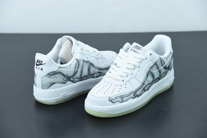 nike air force 1 low skeleton halloween (2018) bq7541-100