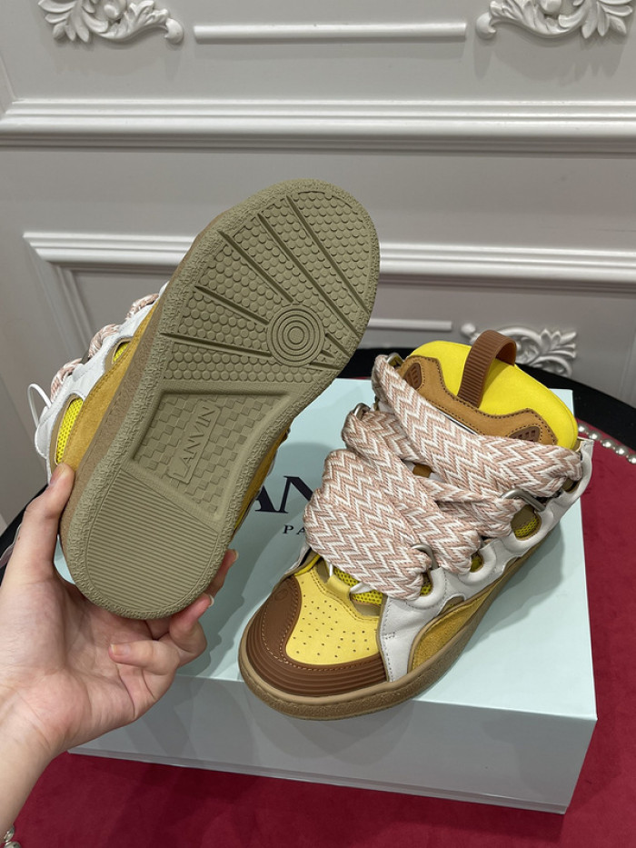 lanvin curb sneaker