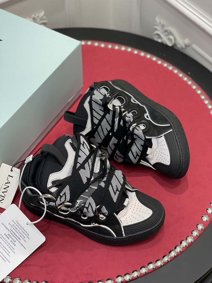 lanvin curb sneaker