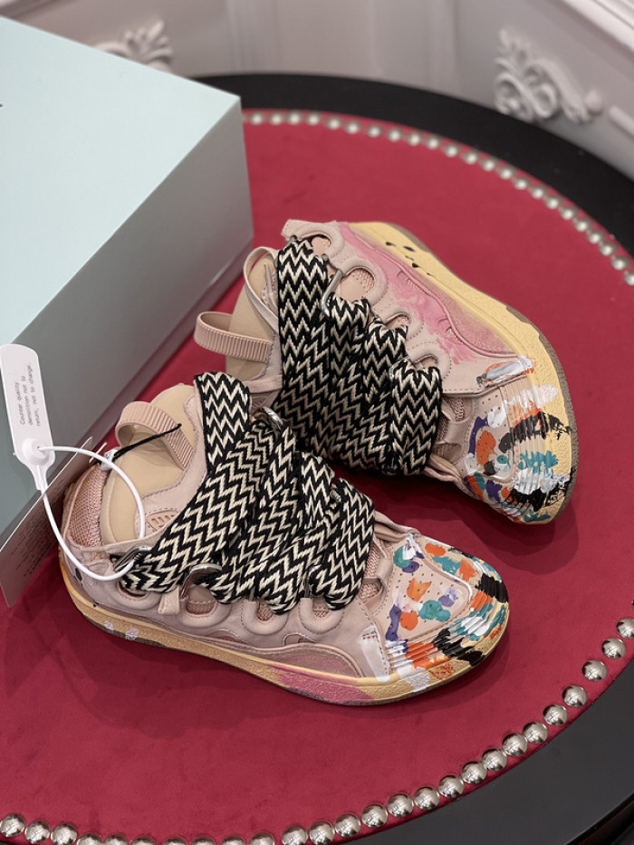 lanvin curb sneaker