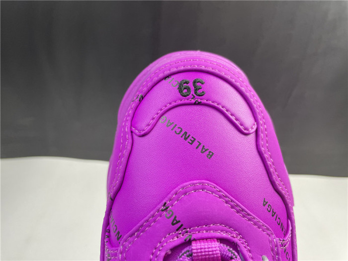 blcg sneaker triple.s.gomma purple red 524039 w2fa1 9016