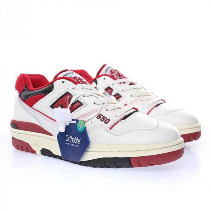 new balance 550 white red bb550se1