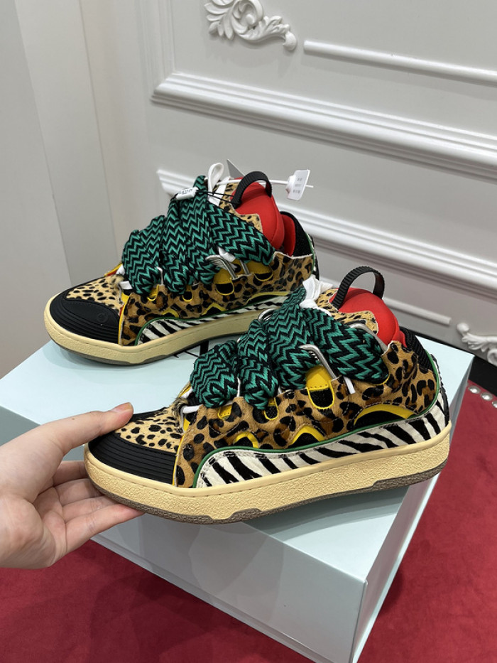 lanvin curb sneaker