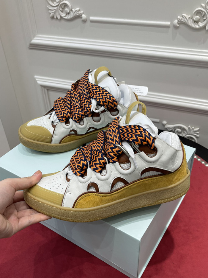 lanvin curb sneaker