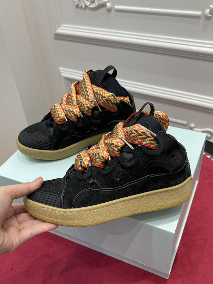 lanvin curb sneaker