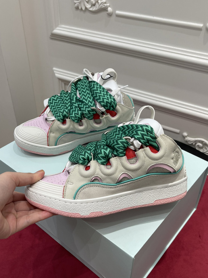 lanvin curb sneaker