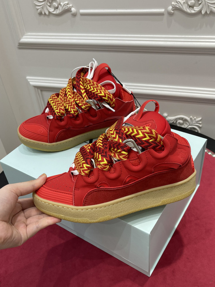 lanvin curb sneaker