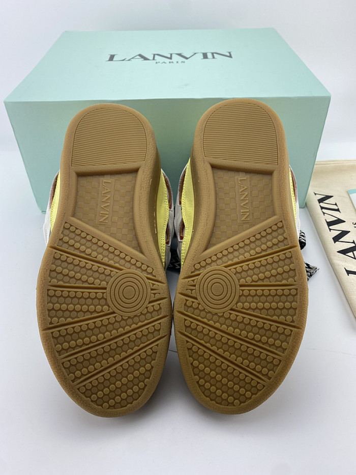 lanvin curb sneaker