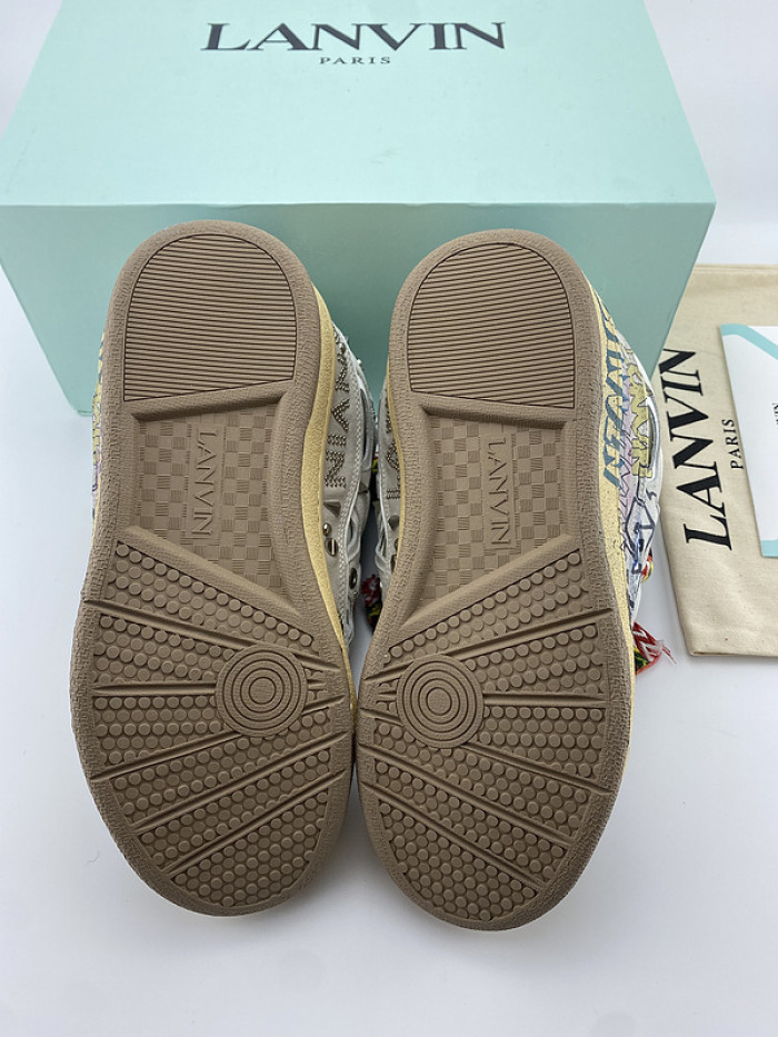 lanvin curb sneaker
