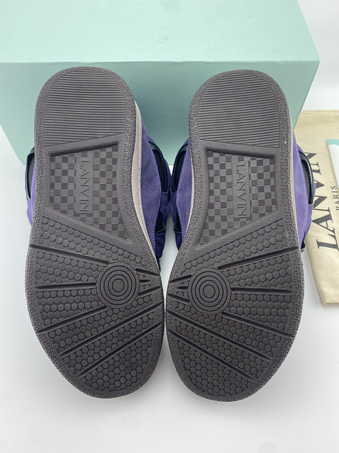 lanvin curb sneaker