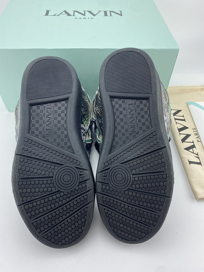 lanvin curb sneaker