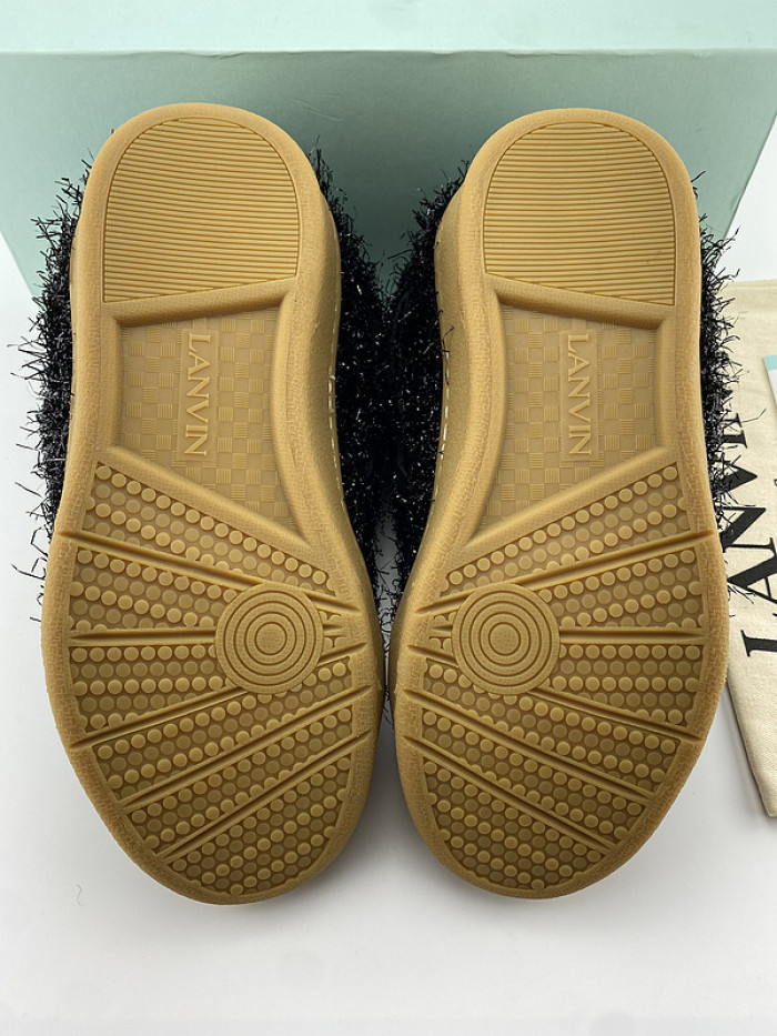 lanvin curb sneaker