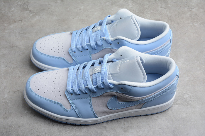 air jordan 1 low football grey aluminum (w) dc0774-050
