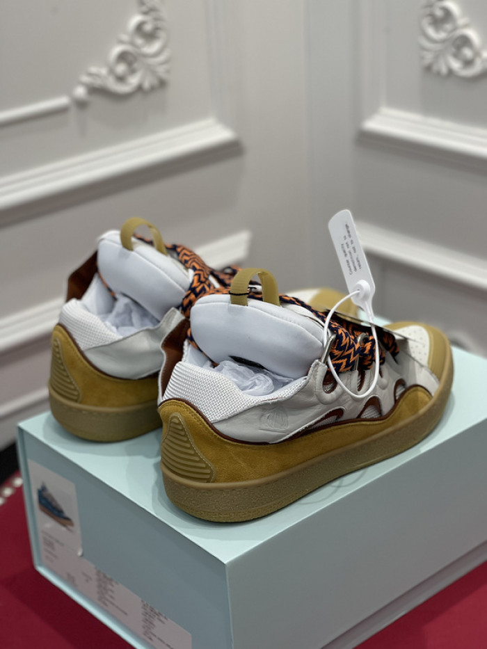 lanvin curb sneaker