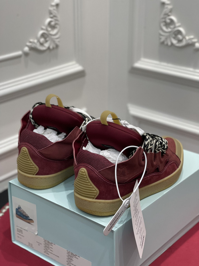 lanvin curb sneaker