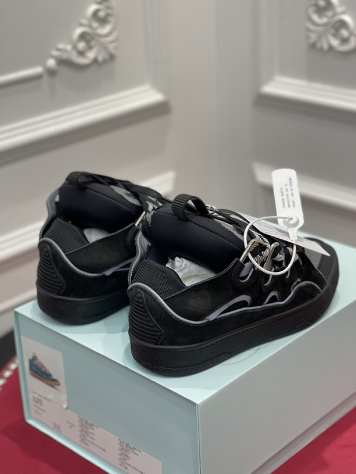 lanvin curb sneaker