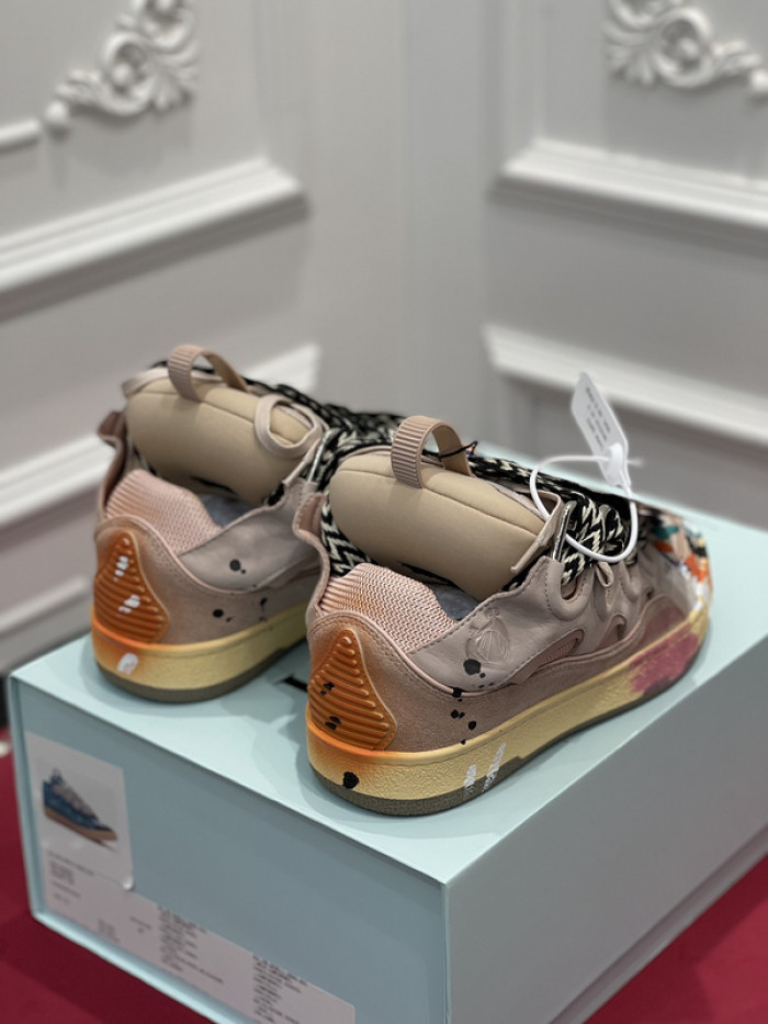 lanvin curb sneaker
