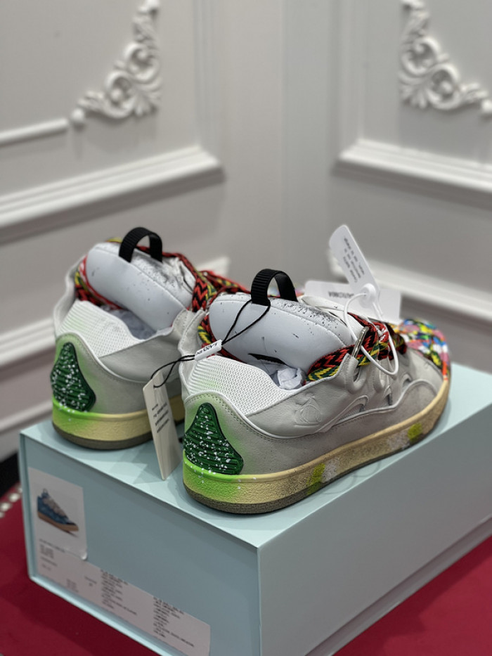 lanvin curb sneaker