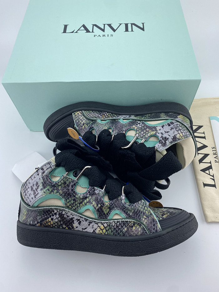 lanvin curb sneaker