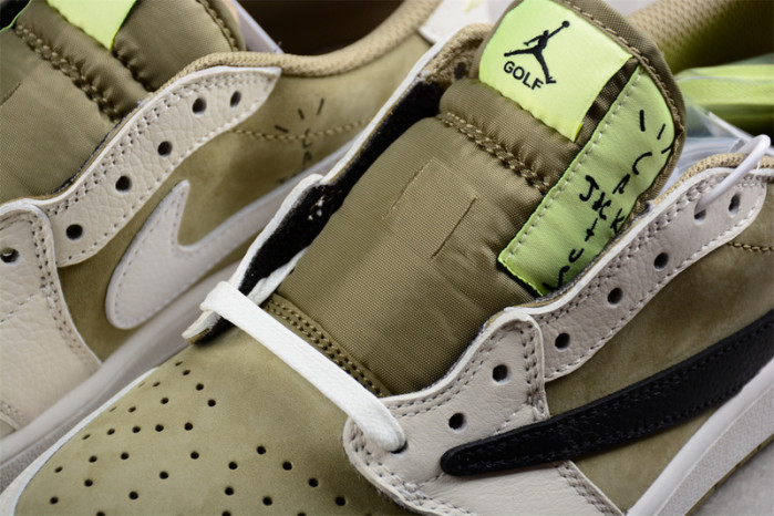 travis scott x air jordan 1 low golf