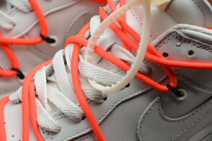 nike dunk low ow white ct0856- 900