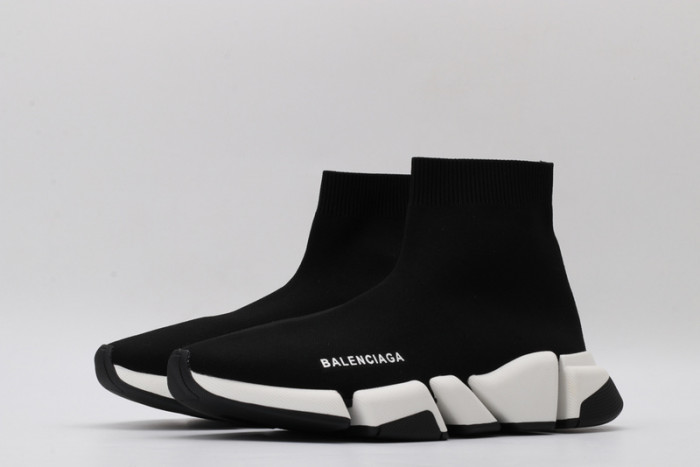 blcg speed sneaker black and white