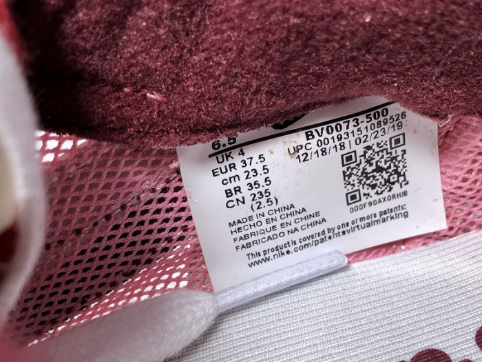 sacai x nike lvd waffle daybreak swh pink red white bv0073-500