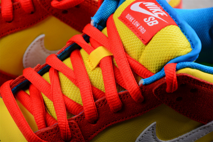 nike sb dunk low pro bart simpson bq6817-602