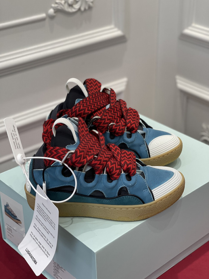 lanvin curb sneaker