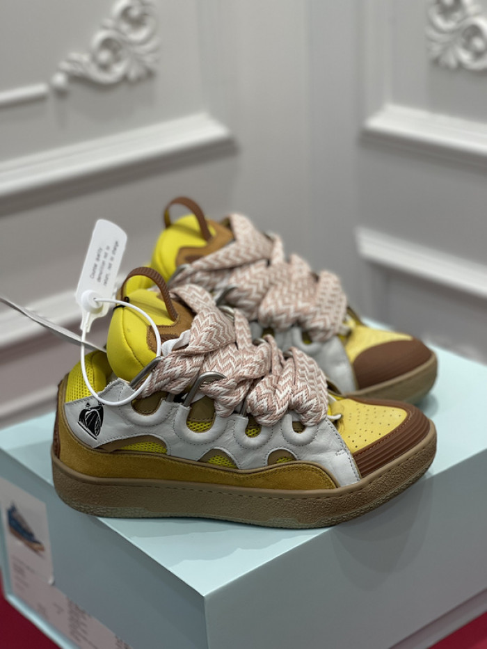 lanvin curb sneaker