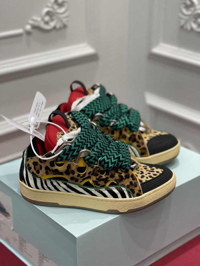lanvin curb sneaker