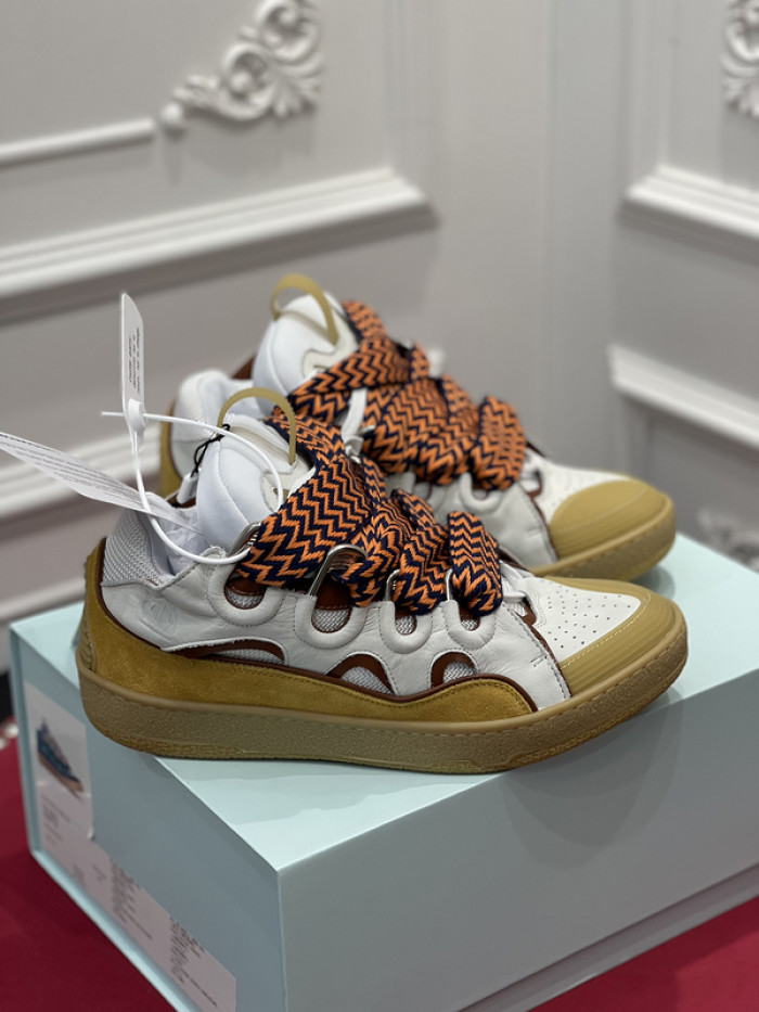 lanvin curb sneaker