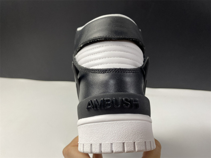 nike dunk high ambush black white cu7544-001