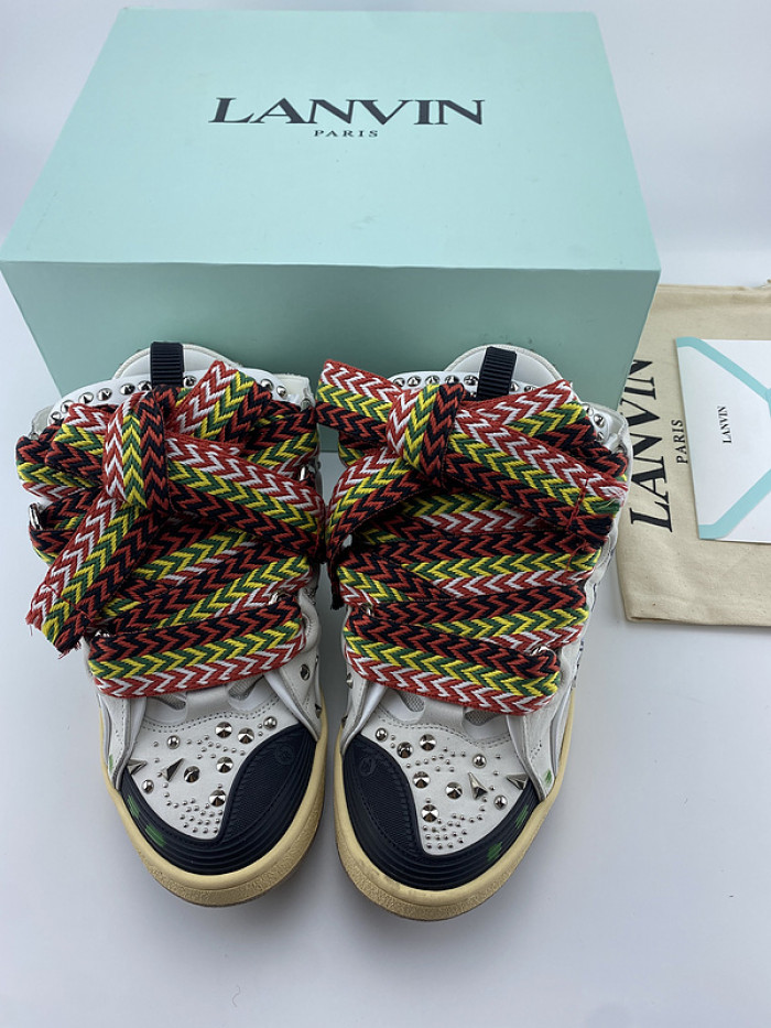 lanvin curb sneaker
