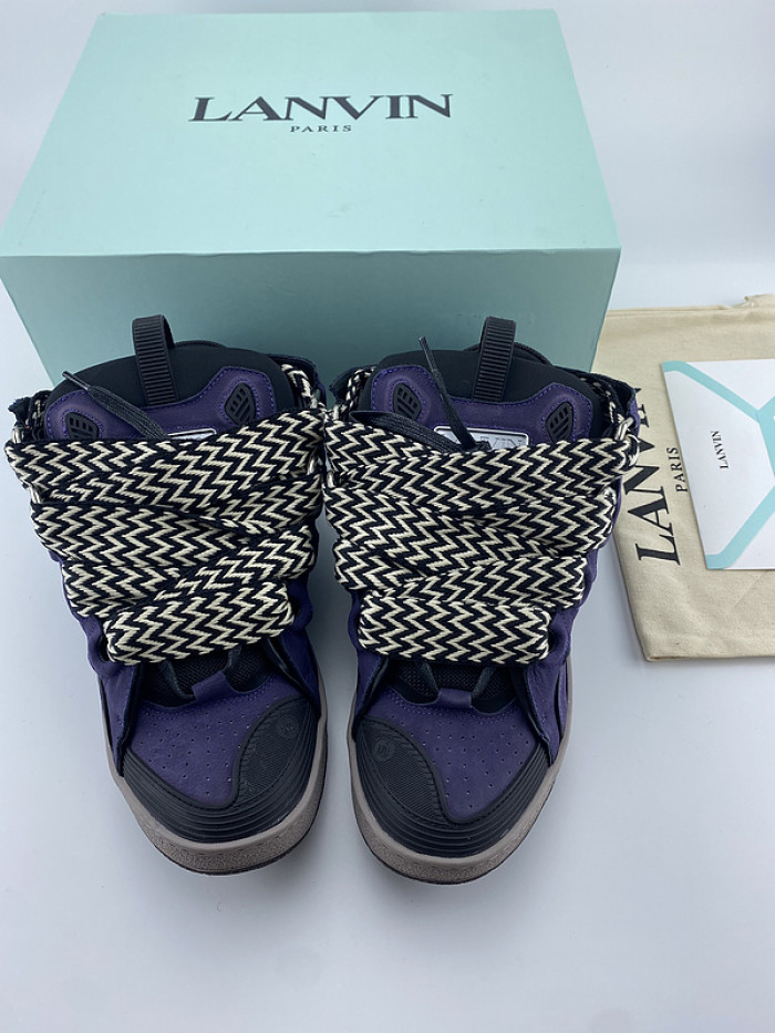 lanvin curb sneaker