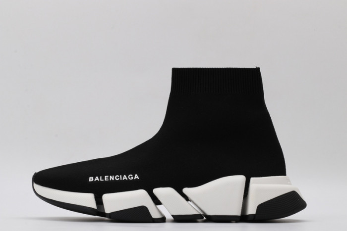 blcg speed sneaker black and white