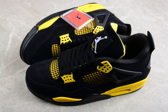 air jordan 4 retro thunder (2023) dh6927-017