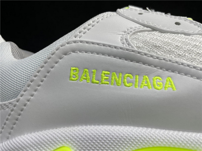 blcg sneaker triple.s.gomma silver white 536737 w0901 9088
