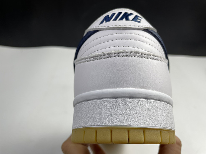 nike sb dunk low orange label white navy cz2249-100