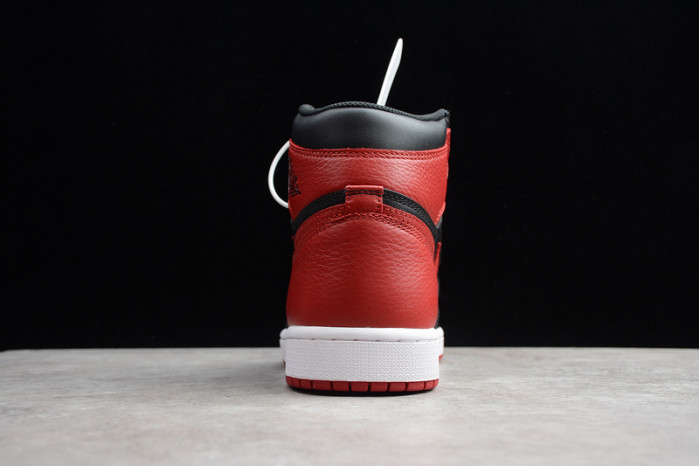 air jordan 1 retro high og banned bred black red 555088-001
