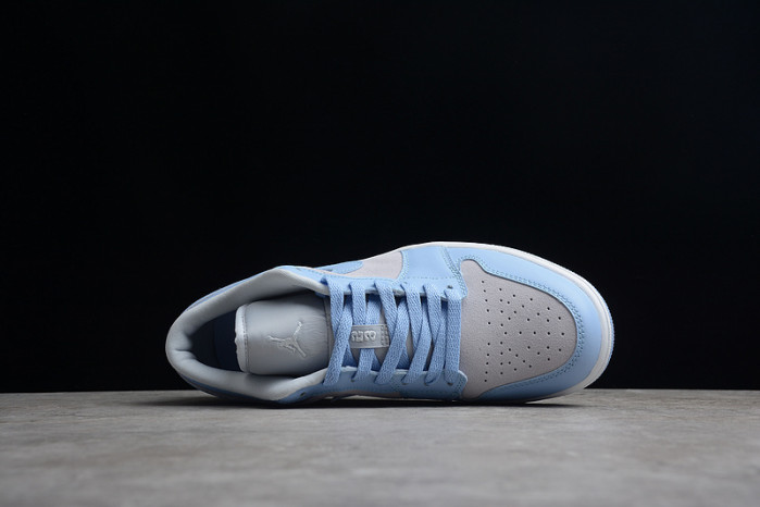 air jordan 1 low football grey aluminum (w) dc0774-050