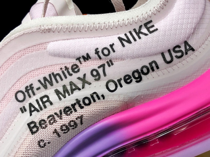 ow x nike air max 97 “queen” elemental rose aj4585-600