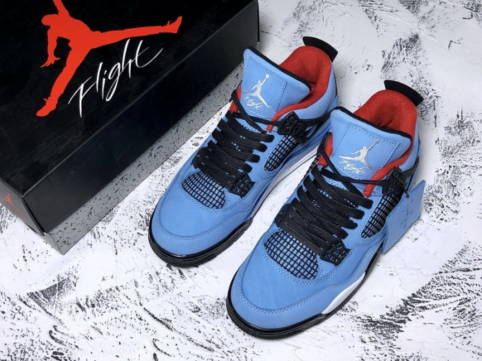 air jordan 4 retro travis scott cactus jack 308497-406