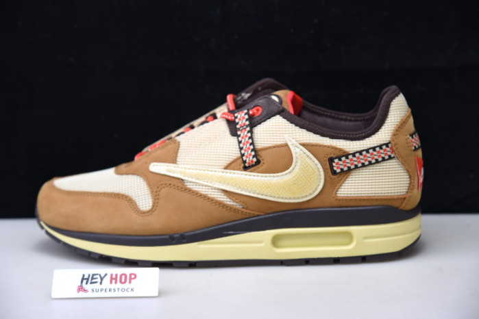 travis scott x nike air max 1 “wheat” do9392-701