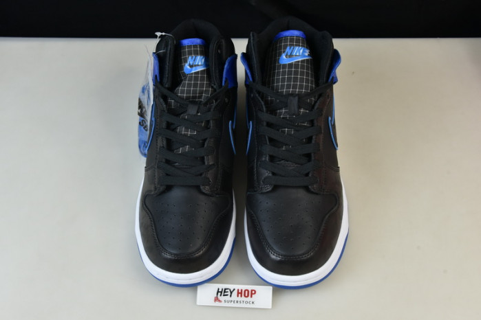 nike dunk high se camo black royal dd3359-001