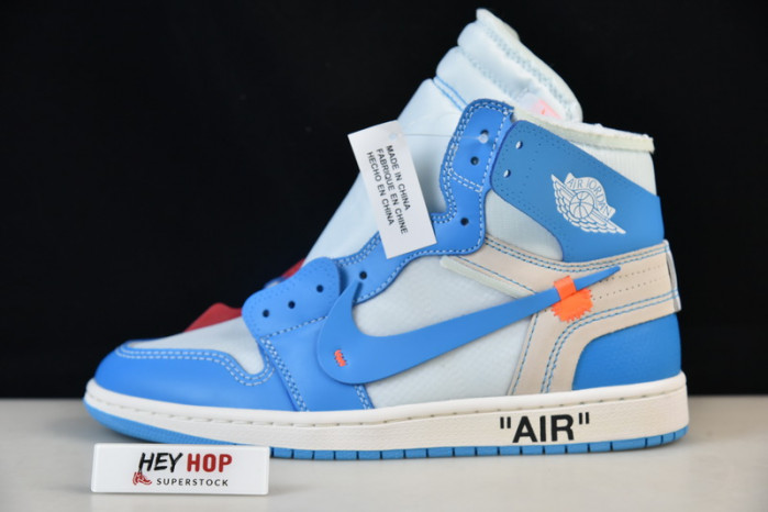 ow x air jordan 1 unc release date aq0818-148