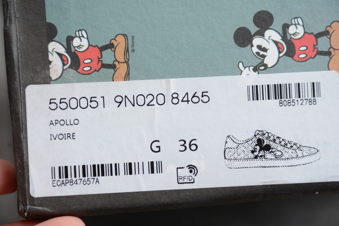disney & gucc 550051 9n020 8465