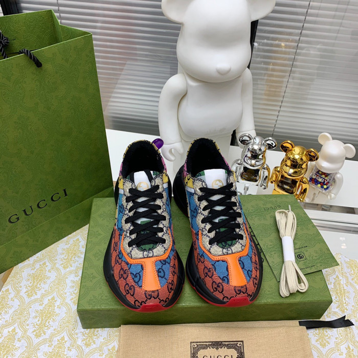gucc rhyton vintage trainer sneaker